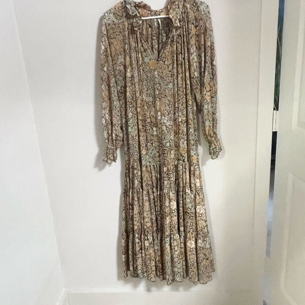 Free People “Feeling Groovy” Floral Maxi Dress - Picture 14 of 14
